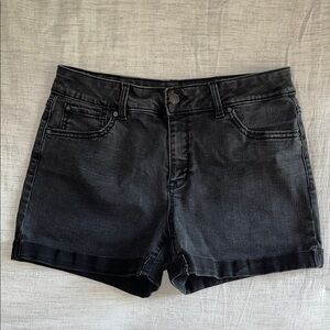 Mid Rise Jean Shorts